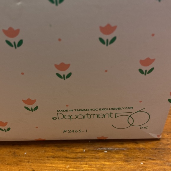 1995 Department 56 Easter Snow-baby chick #2475-1 in original packaging & tag - Picture 10 of 10